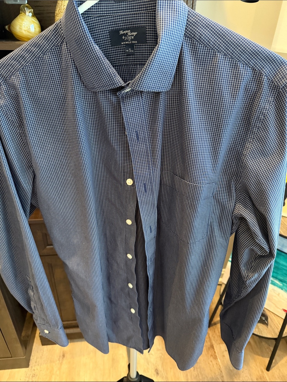J. Crew Blue Thompson shirt dress shirt size medium M